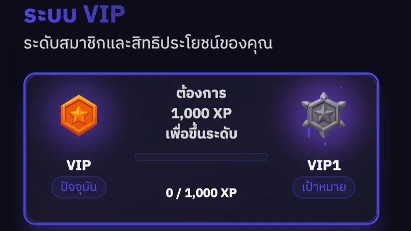 ระบบ Rank / VIP